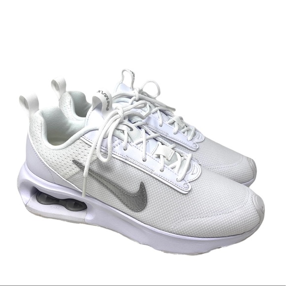 Nike Women’s Sneakers 100 Air Max INtrlk Lite Mesh White Silver DV5695 100 - Picture 1 of 9